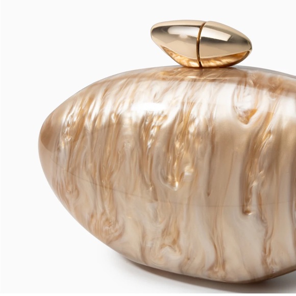 Verano hill Zariya Acrylic Clutch Bag crossbody chain strap cult Gaia style * - Picture 2 of 7